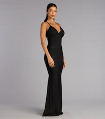 Blanca Open Back Mermaid Formal Dress
