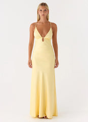 Sundowner Maxi Dress - Yellow