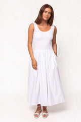Marlow Dress in White