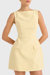 Banco Mini Cornsilk Dress