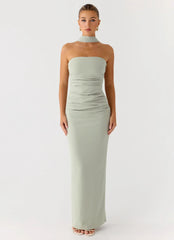 Libra Maxi Dress - Pastel Sage