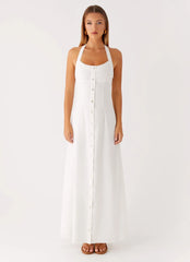 Jovanni Maxi Dress - White