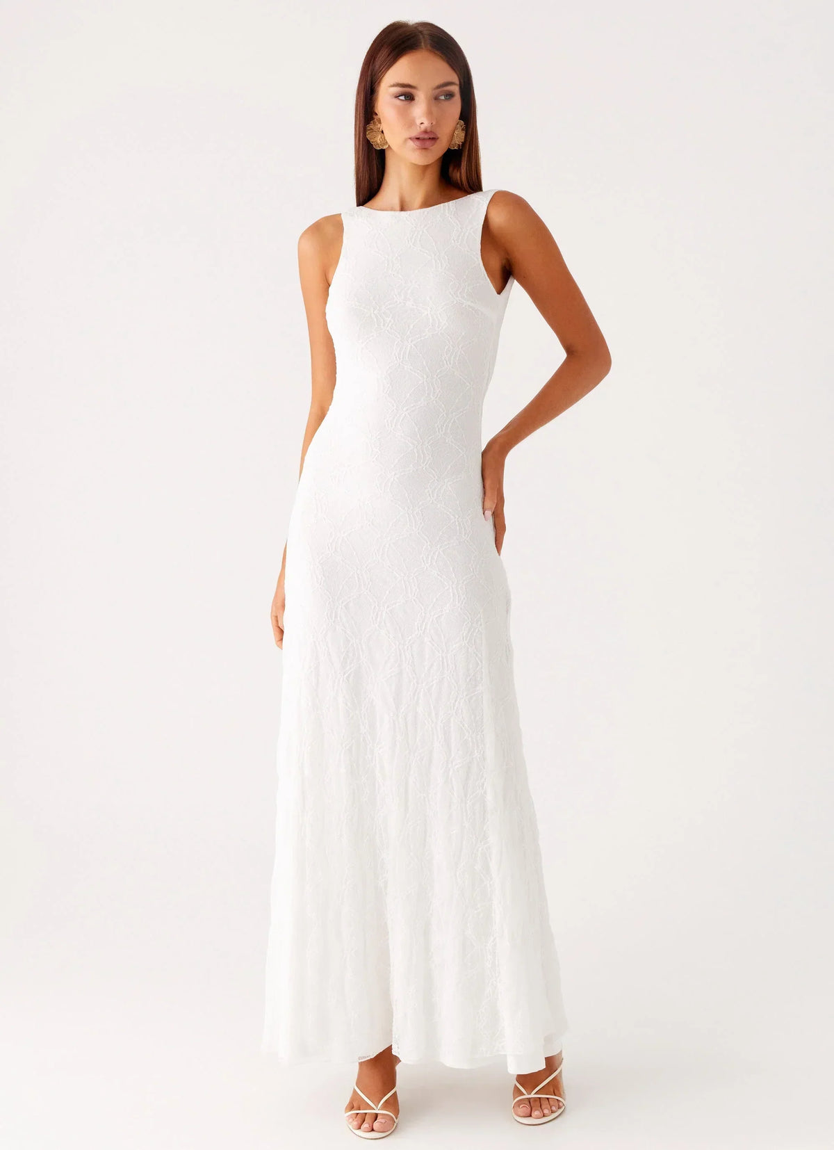 Embrace The Sun Maxi Dress - White