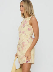 Alfalfa Mini Dress Floral Multi