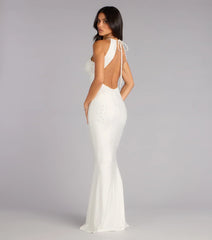 Melonie Open Back Mermaid Formal Dress