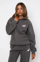 Always A Risk Oversized Hoodie Volcanic