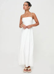Brightwell Maxi Dress White