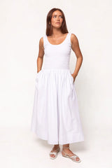 Marlow Dress in White
