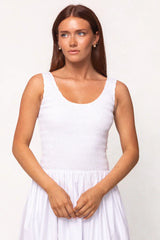 Marlow Dress in White