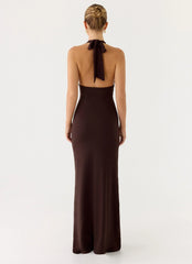 All I Need Maxi Dress - Chocolate