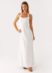 Jovanni Maxi Dress - White